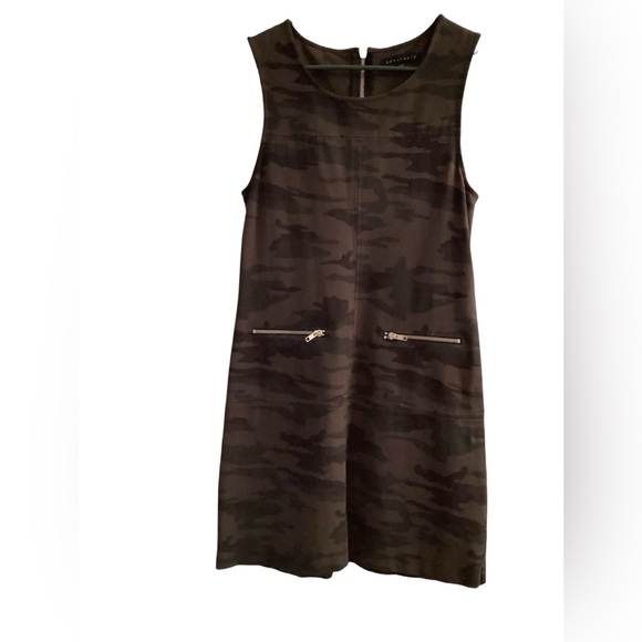 SANCTUARY Mod Molly Mini shift Dress. MINK CAMO SIZE MEDIUM - Picture 5 of 16